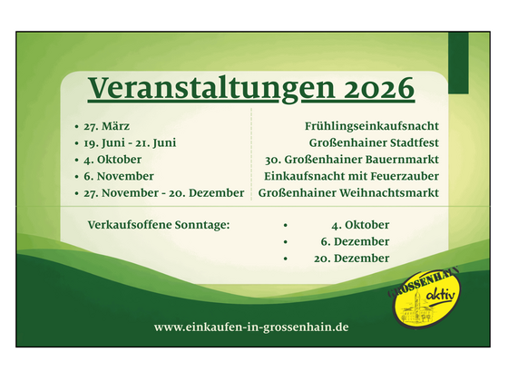 Veranstaltungen 2026